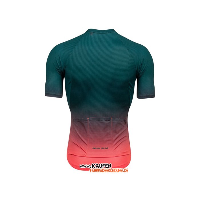 2021 Pearl Izumi Kurzarmtrikot und Kurze Tragerhose Grun Rosa